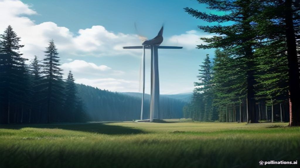 Turbine monument